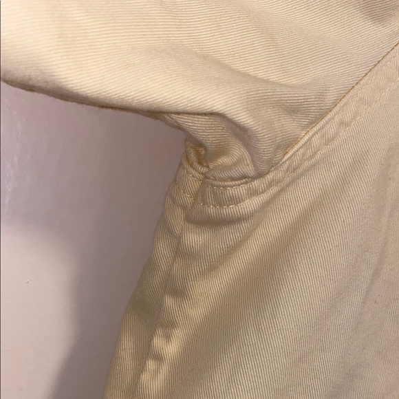 Christopher & Banks Medium Yellow Button Down Shirt - Picture 7 of 13